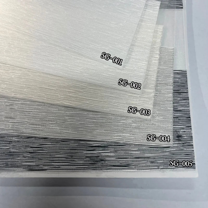 High Quality Custom Shades Waterproof Fabric Wired Motor Tuya Alexa Google Home Smart Control Automatic Zebra Blinds For Window