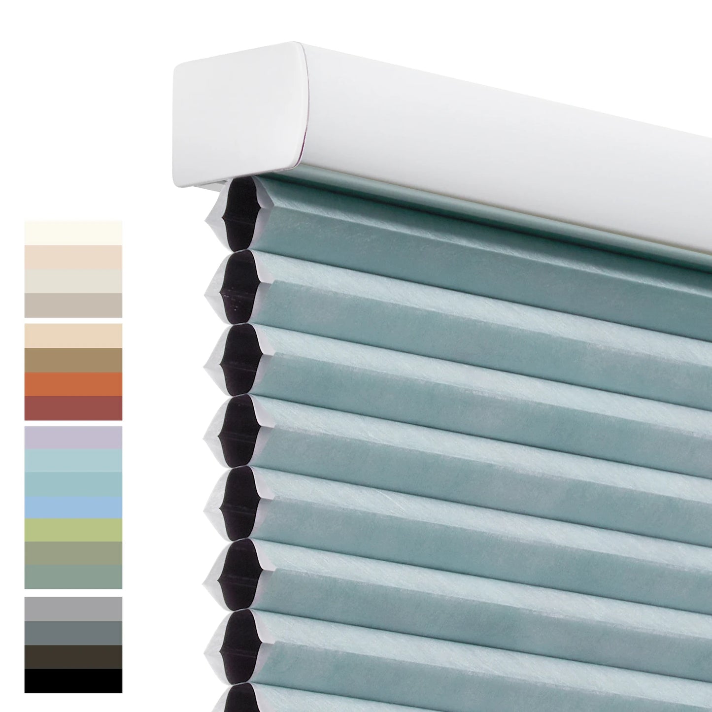 Persilux Blackout Cellular Blinds Honeycomb Shades Double Cells Cordless  Windows Shades Saving Energy Thermal Insulation Custom