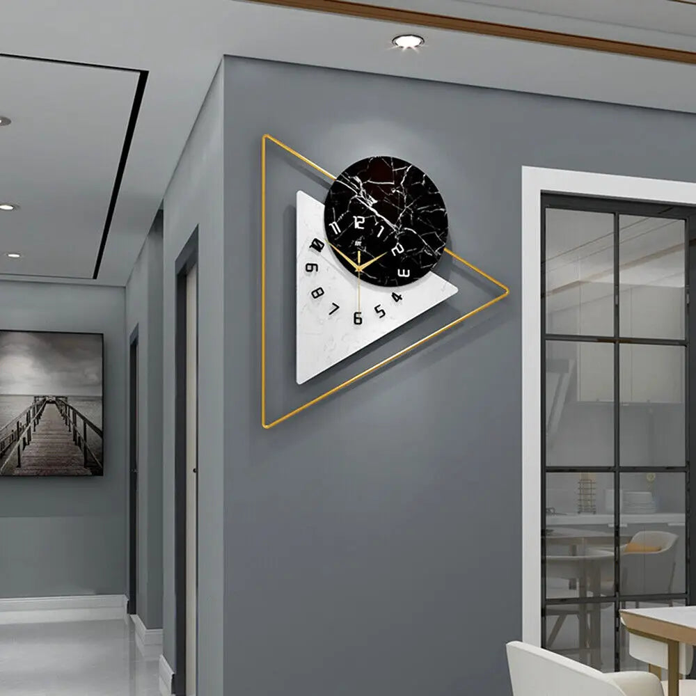 Large Wall Clock Oversized Living Room Silent Decorative Modern Home Big Office