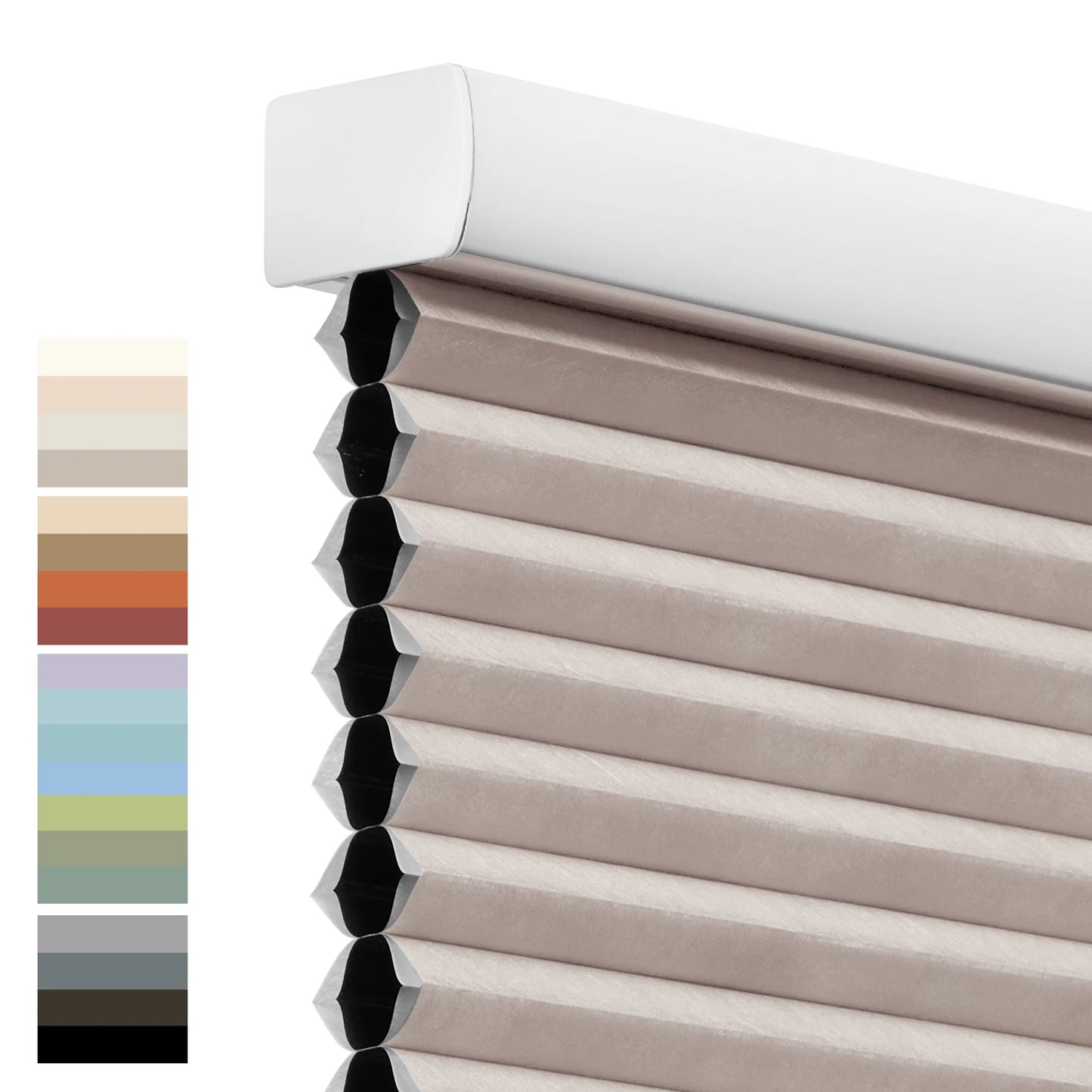 Persilux Blackout Cellular Blinds Honeycomb Shades Double Cells Cordless  Windows Shades Saving Energy Thermal Insulation Custom